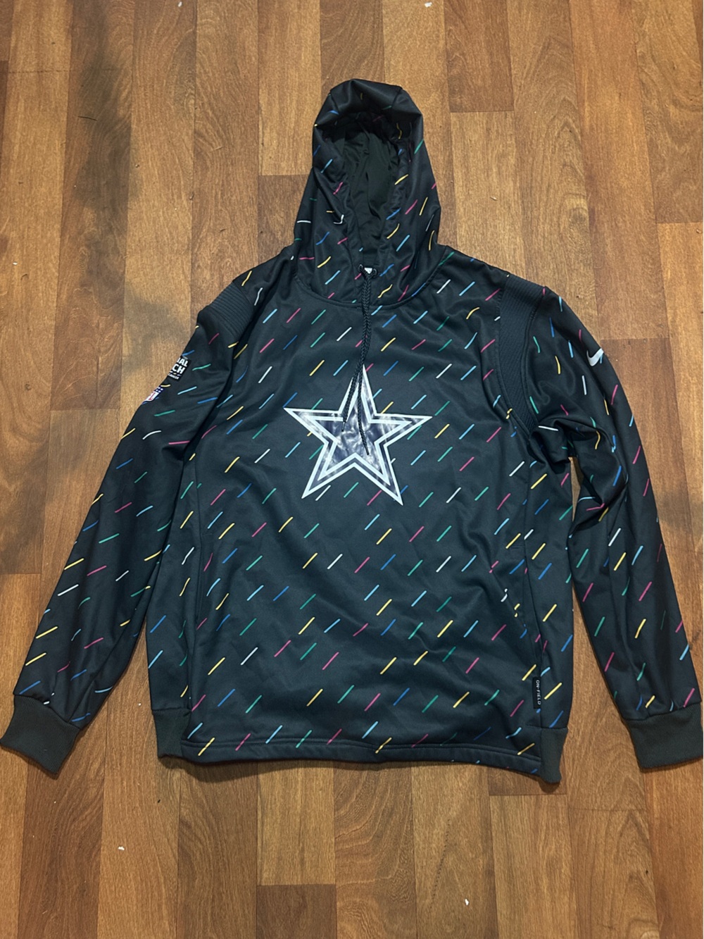 XL Crucial Catch Black Dallas cowboys Hoodie rare discontinued line